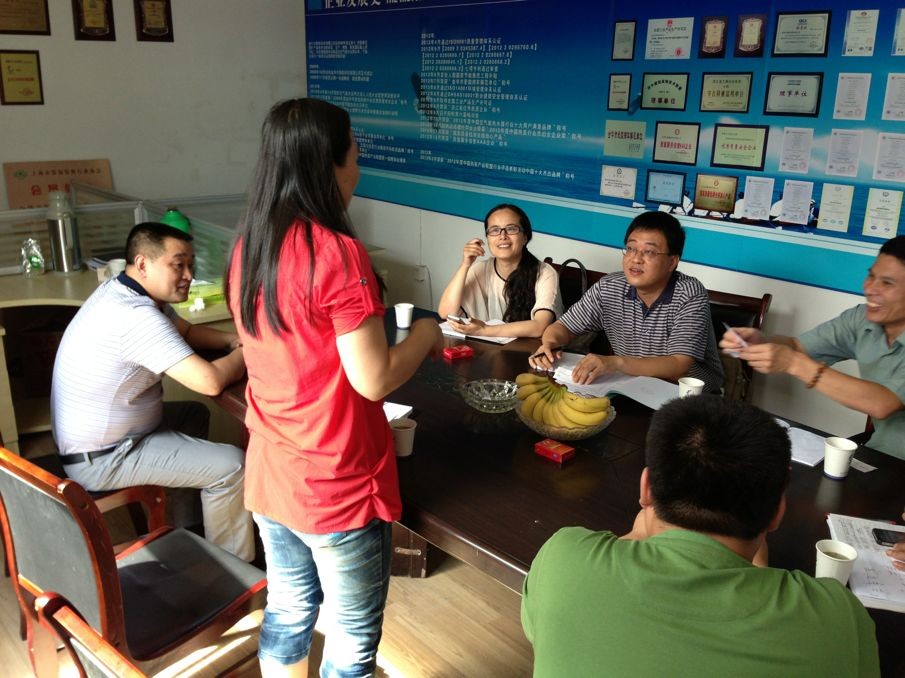 金东区领导来我公司参观指导