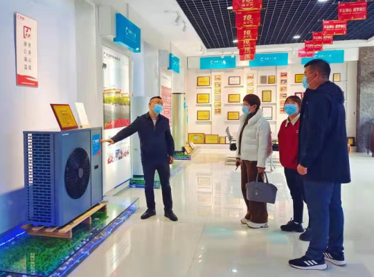 阳帆品字标落实工作获金华市市场监管局质量发展处领导好评