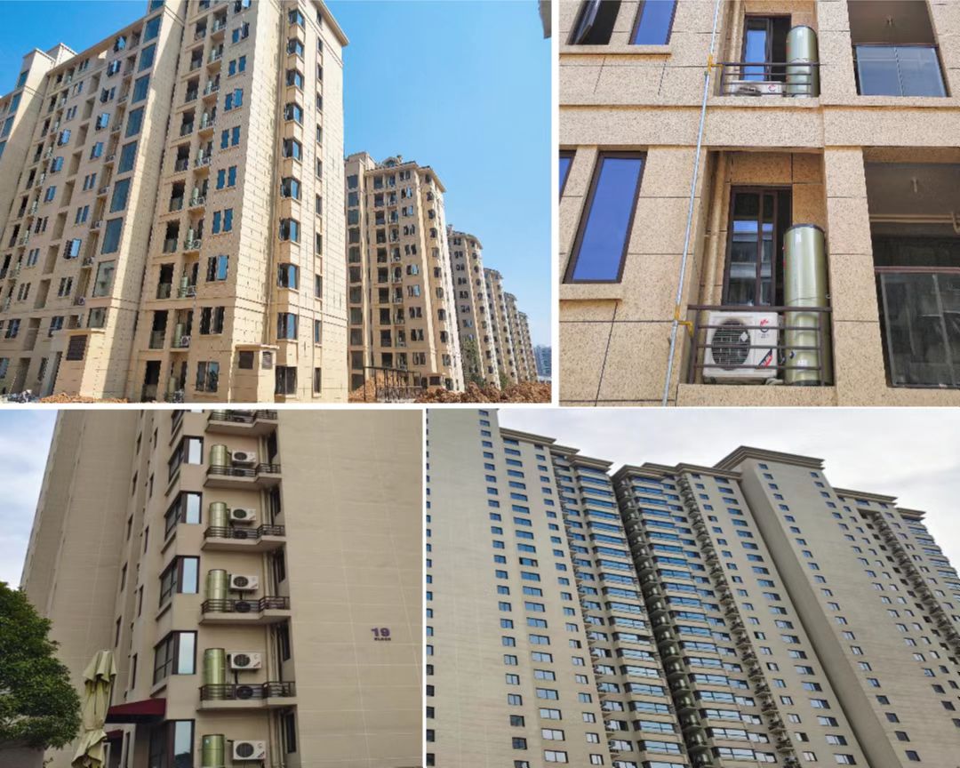 实力彰显！阳帆空气能近3000台楼盘配套热泵机组成功交付