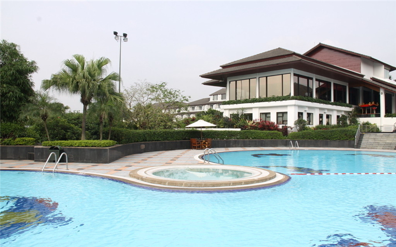 武义牛头山国家森林公园露天温泉